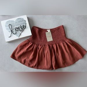 NWT Burnt Orange Mini Skirt- boutique item by ee:someusa Variety of sizes